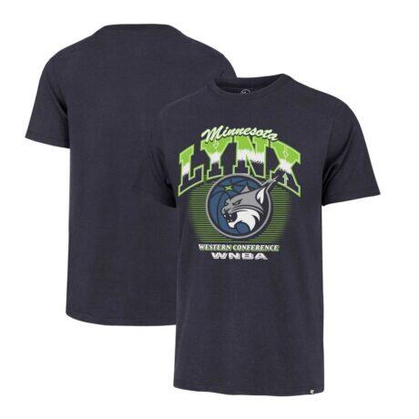 Minnesota Lynx '47 Big & Tall Primary Logo T-Shirt - Navy - Front View