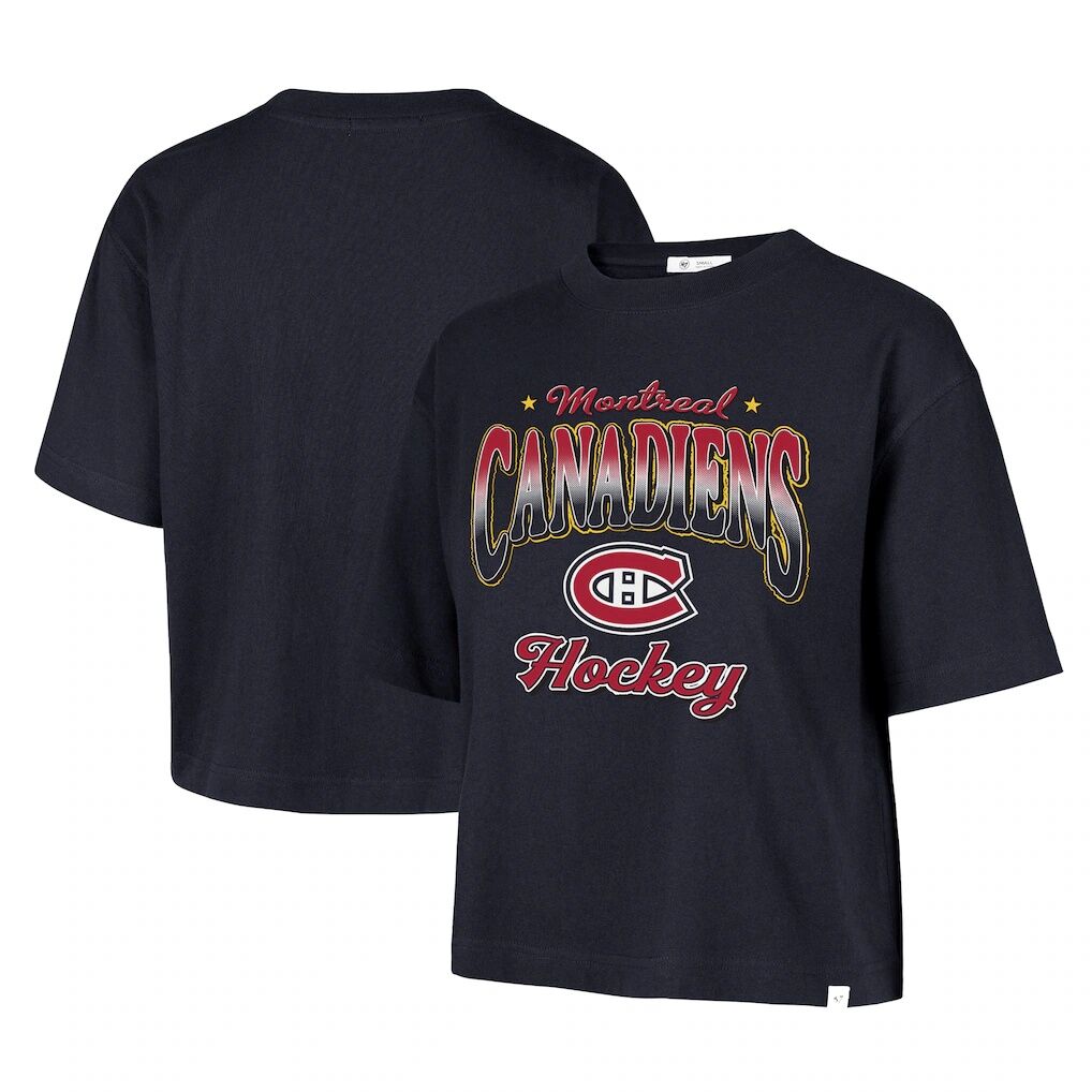 Montreal Canadiens '47  Women's Vibe Check Reed City Cropped T-Shirt