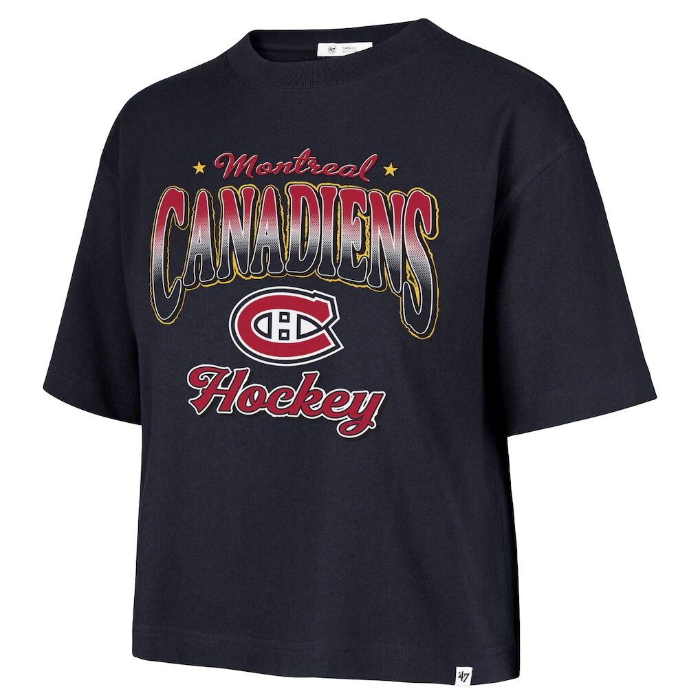 Montreal Canadiens '47  Women's Vibe Check Reed City Cropped T-Shirt