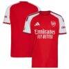 Arsenal adidas 2026/27 Home Authentic Jersey - Red - Front View