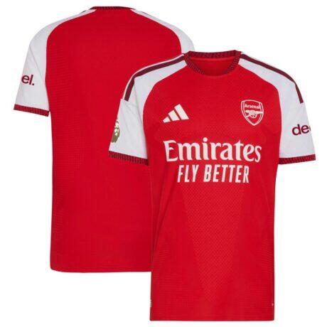 Arsenal adidas 2026/27 Home Authentic Jersey - Red - Front View