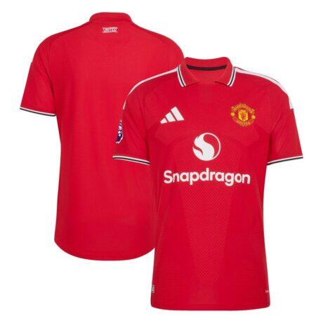 Manchester United adidas 2026/27 Home Authentic Jersey - Red - Front View