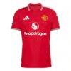 Manchester United adidas 2026/27 Home Authentic Jersey - Red - Side View