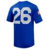 #26 Air Force Falcons Nike Replica Football Jersey - - Detail View
