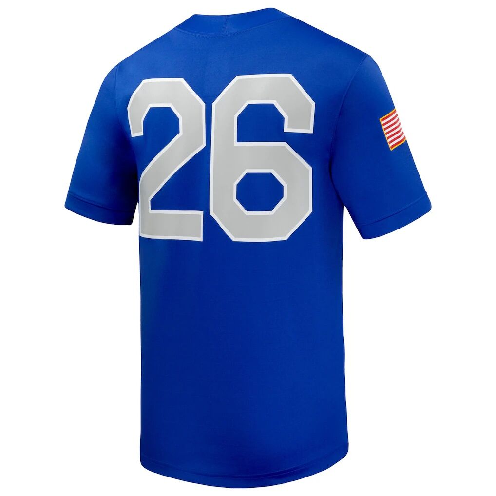 #26 Air Force Falcons Nike  Replica Football Jersey - Royal