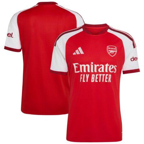 Arsenal adidas 2026/27 Home Replica Jersey - Red - Front View