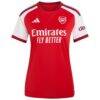 Arsenal adidas Women's 2026/27 Home Replica Jersey - Red - Side View
