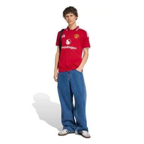 Manchester United adidas 2026/27 Home Replica Jersey - Red - Front View