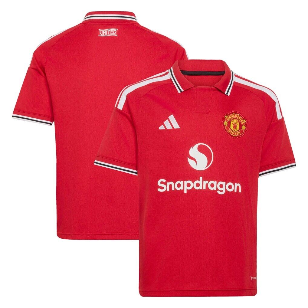 Manchester United adidas Youth 2026/27 Home Replica Jersey