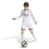 Real Madrid adidas Youth 2026/27 Home Replica Long Sleeve Jersey - White - Alt1