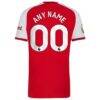 Arsenal adidas 2026/27 Home Authentic Custom Jersey - Red - Detail View