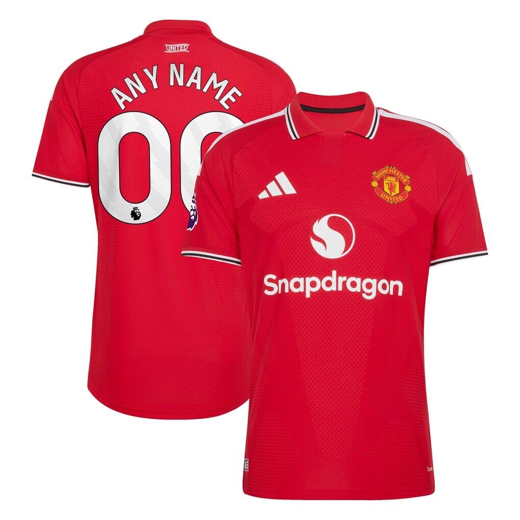Manchester United adidas 2026/27 Home Authentic Custom Jersey