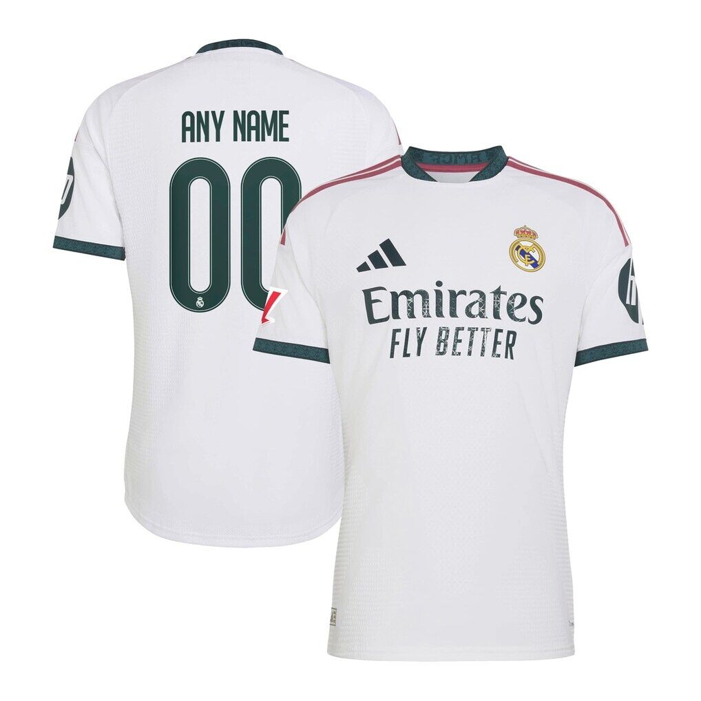 Real Madrid adidas 2026/27 Home On-Field Authentic Custom Jersey