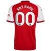 Arsenal adidas 2026/27 Home Replica Custom Jersey - Red - Detail View