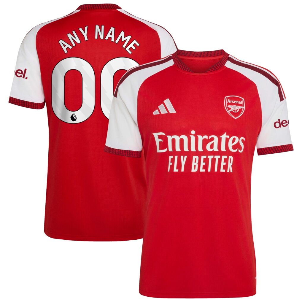 Arsenal adidas 2026/27 Home Replica Custom Jersey