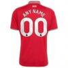 Manchester United adidas 2026/27 Home Replica Custom Jersey - Red - Detail View