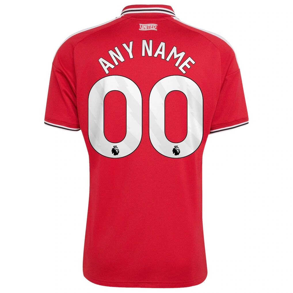 Manchester United adidas 2026/27 Home Replica Custom Jersey