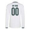 Real Madrid adidas 2026/27 Home Replica Custom Long Sleeve Jersey - White - Detail View