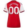 Arsenal adidas Women's 2026/27 Home Replica Custom Jersey - Red - Detail View