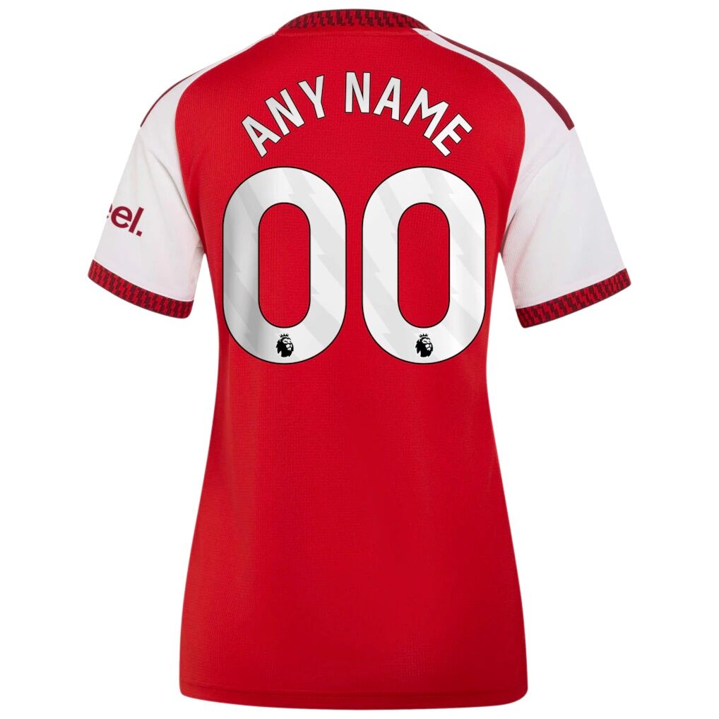 Arsenal adidas Women’s 2026/27 Home Replica Custom Jersey