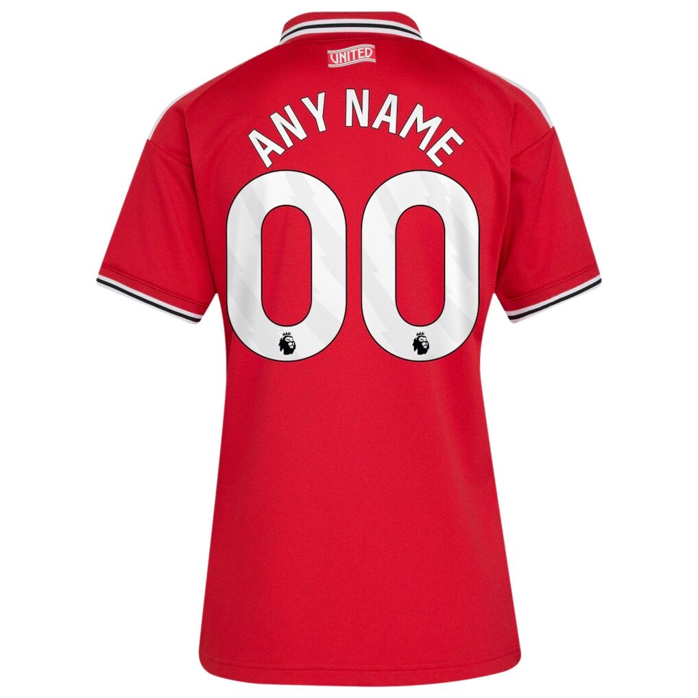 Manchester United adidas Women's 2026/27 Home Replica Custom Jersey