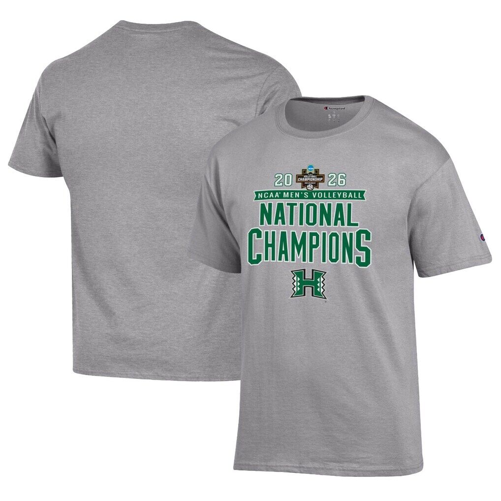 Hawaii Rainbow Warriors Champion Unisex 2026 NCAA Men's Volleyball National Champions T-Shirt