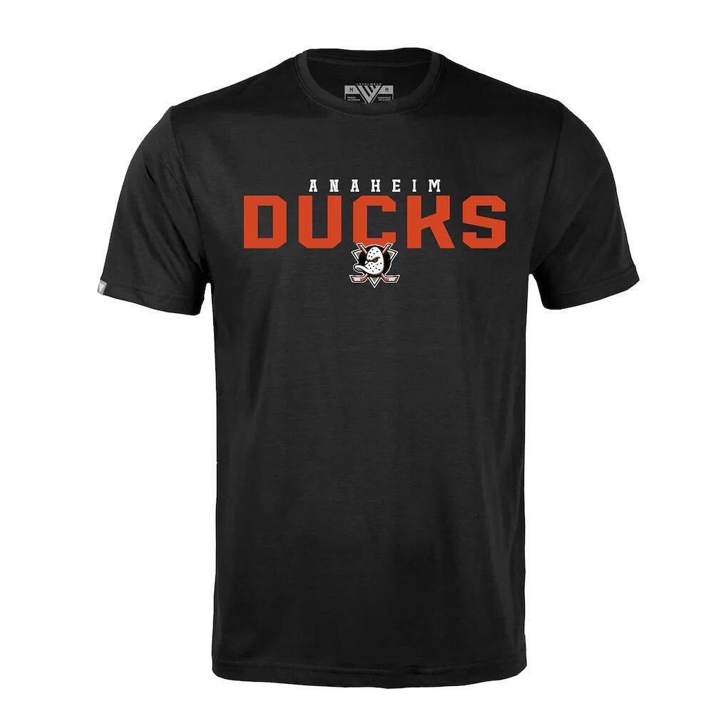 Leo Carlsson Anaheim Ducks Levelwear Richmond Name & Number T-Shirt
