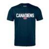 Cole Caufield Montreal Canadiens Levelwear Richmond Name & Number T-Shirt - Navy - Side View