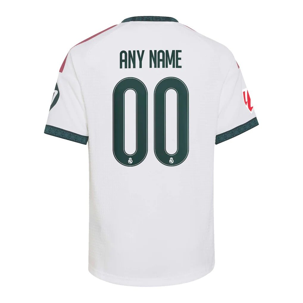 Real Madrid adidas Youth 2026/27 Home On-Field Authentic Custom Jersey