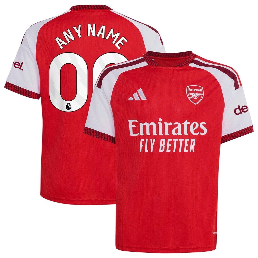 Arsenal adidas Youth 2026/27 Home Replica Custom Jersey