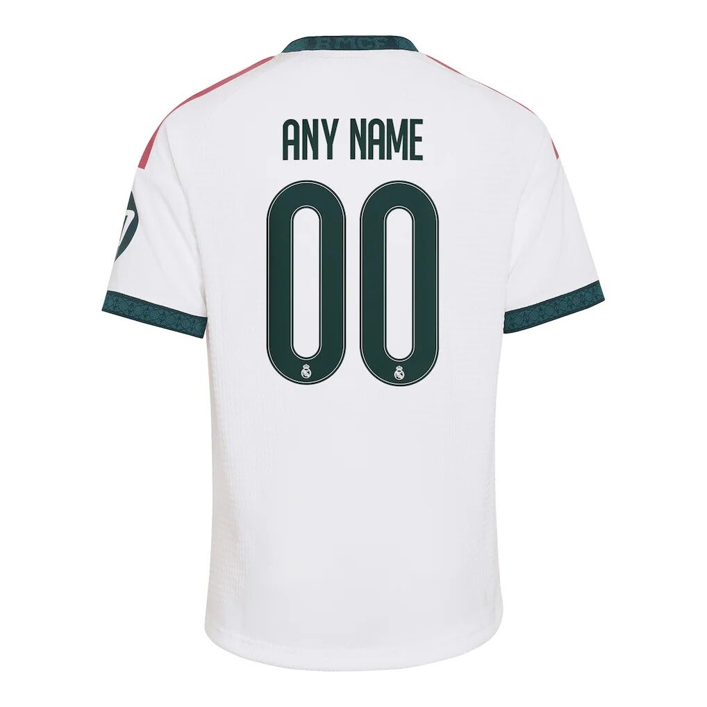 Real Madrid adidas Youth 2026/27 Home Replica Custom Jersey
