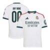 Real Madrid adidas Youth 2026/27 Home Replica Custom Jersey - White - Front View