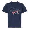 Chicago White Sox Soft as a Grape Youth Americana T-Shirt - Navy - Front View