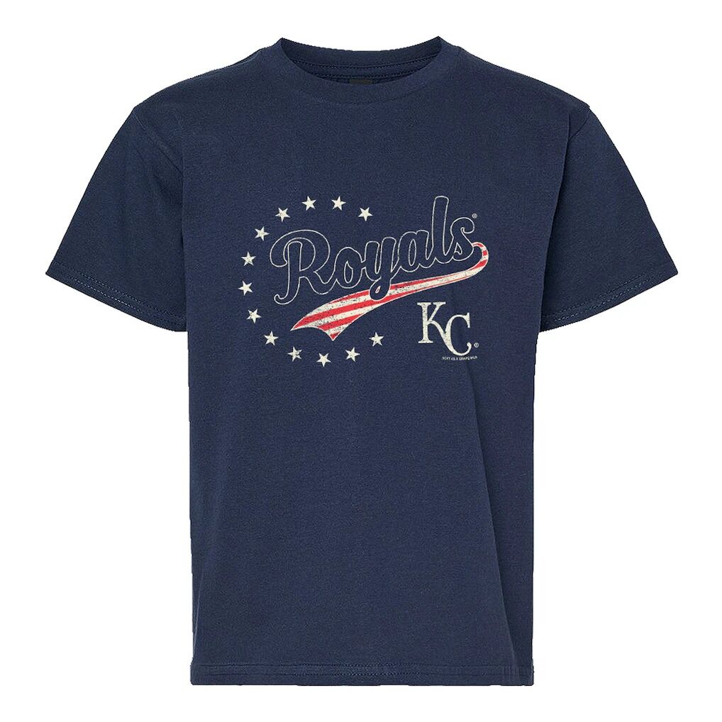 Kansas City Royals Soft as a Grape Youth Americana T-Shirt