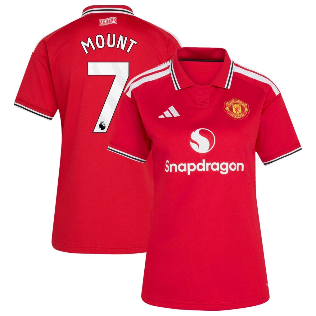 Mason Mount Manchester United adidas Women’s 2026/27 Home Replica Jersey