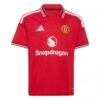 Mason Mount Manchester United adidas Youth 2026/27 Home Replica Jersey - Red - Side View