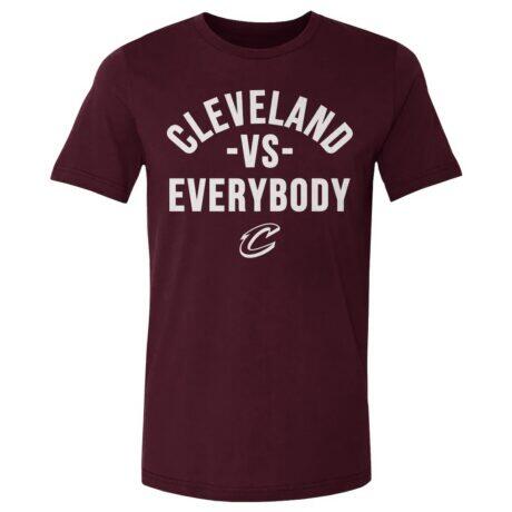 500 Level Cleveland Cavaliers vs. Everybody T-Shirt - - Front View