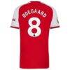 Martin Ødegaard Arsenal adidas 2026/27 Home Authentic Jersey - Red - Detail View