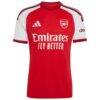 Martin Ødegaard Arsenal adidas 2026/27 Home Replica Jersey - Red - Side View