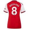 Martin Ødegaard Arsenal adidas Women's 2026/27 Home Home Replica Jersey - Red - Detail View