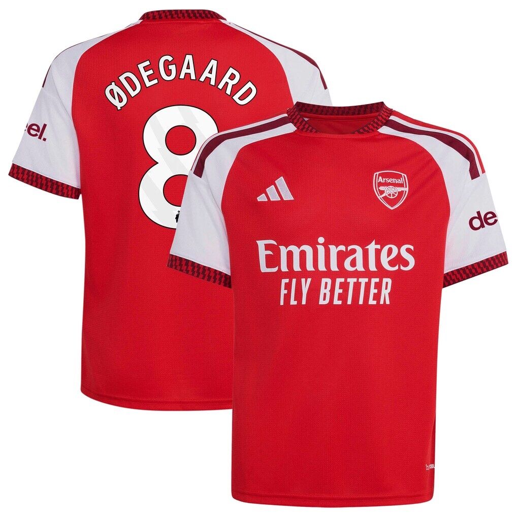 Martin Ødegaard Arsenal adidas Youth 2026/27 Home Replica Jersey