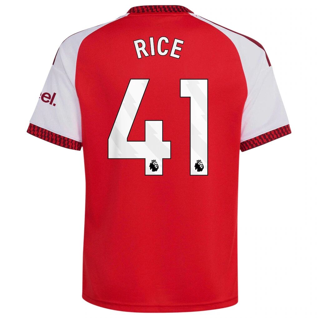 Declan Rice Arsenal adidas Youth 2026/27 Home Replica Jersey