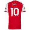 Eberechi Eze Arsenal adidas 2026/27 Home Authentic Jersey - Red - Detail View