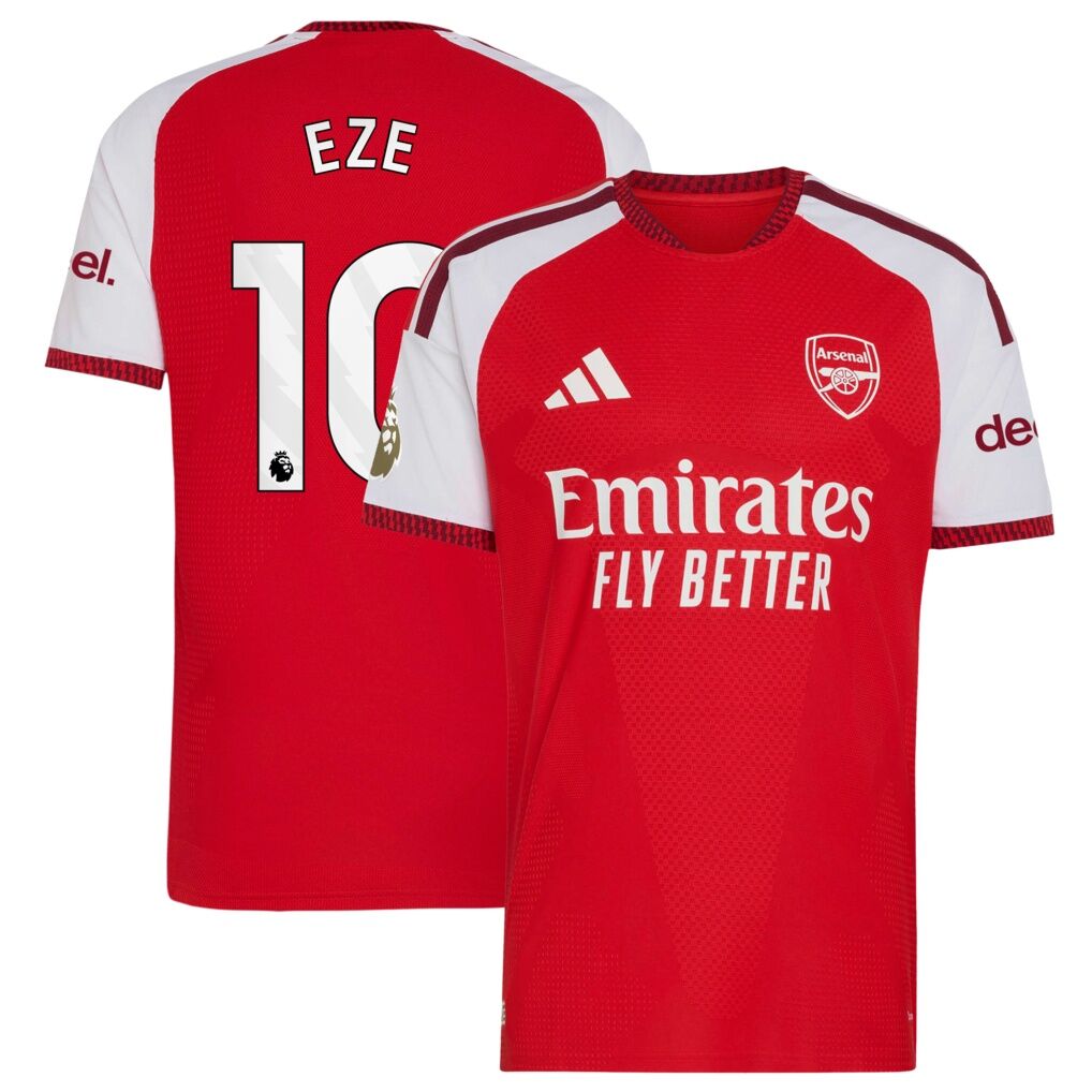 Eberechi Eze Arsenal adidas 2026/27 Home Authentic Jersey