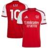 Eberechi Eze Arsenal adidas 2026/27 Home Replica Jersey - Red - Front View