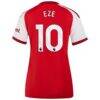 Eberechi Eze Arsenal adidas Women's 2026/27 Home Home Replica Jersey - Red - Detail View