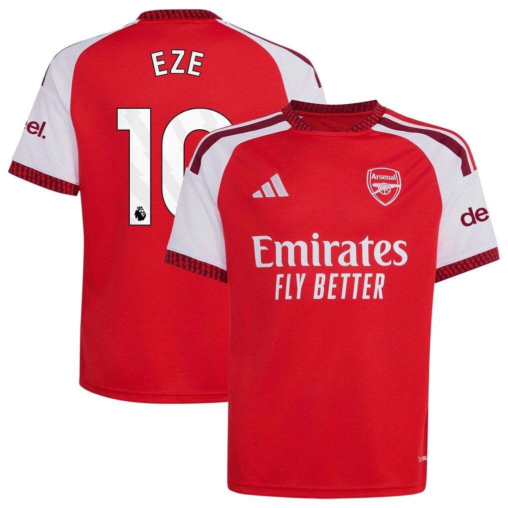 Eberechi Eze Arsenal adidas Youth 2026/27 Home Replica Jersey