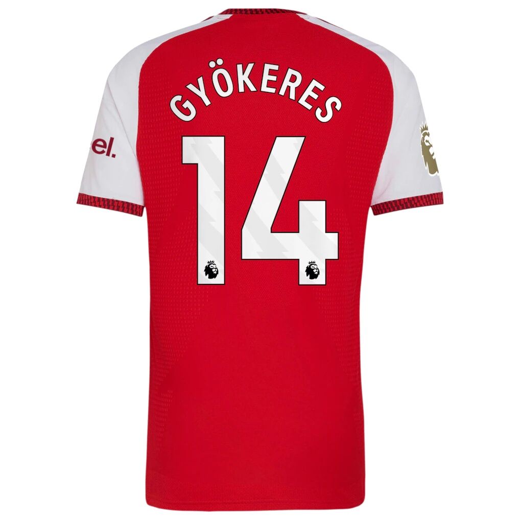 Viktor Gyökeres Arsenal adidas 2026/27 Home Authentic Jersey