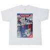 Stadium Essentials Detroit Pistons Comic Book Cover Boxy T-Shirt - White - Front View