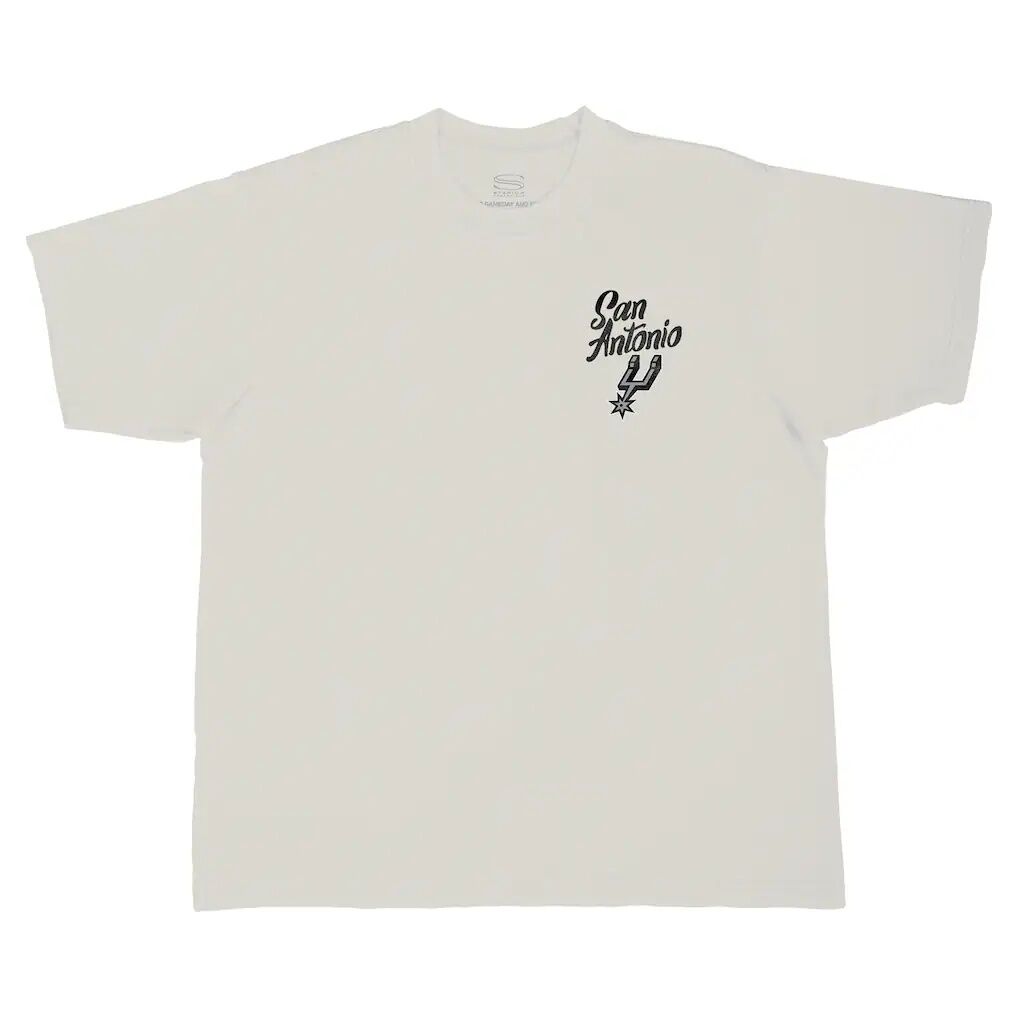 San Antonio Spurs Stadium Essentials Wall Script Boxy T-Shirt